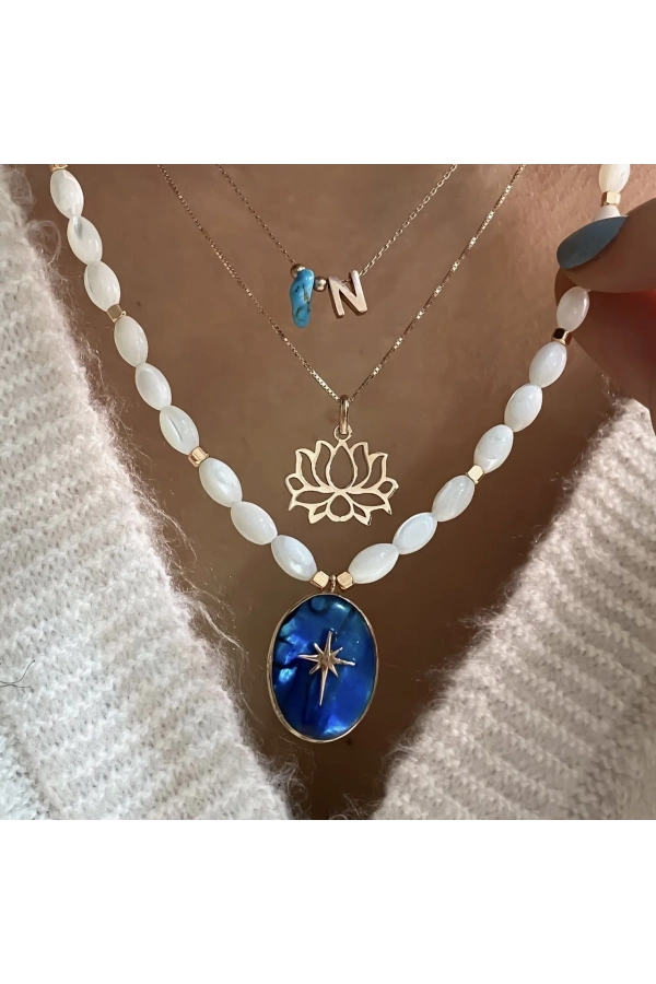 Okyanus Sedefi Kolye