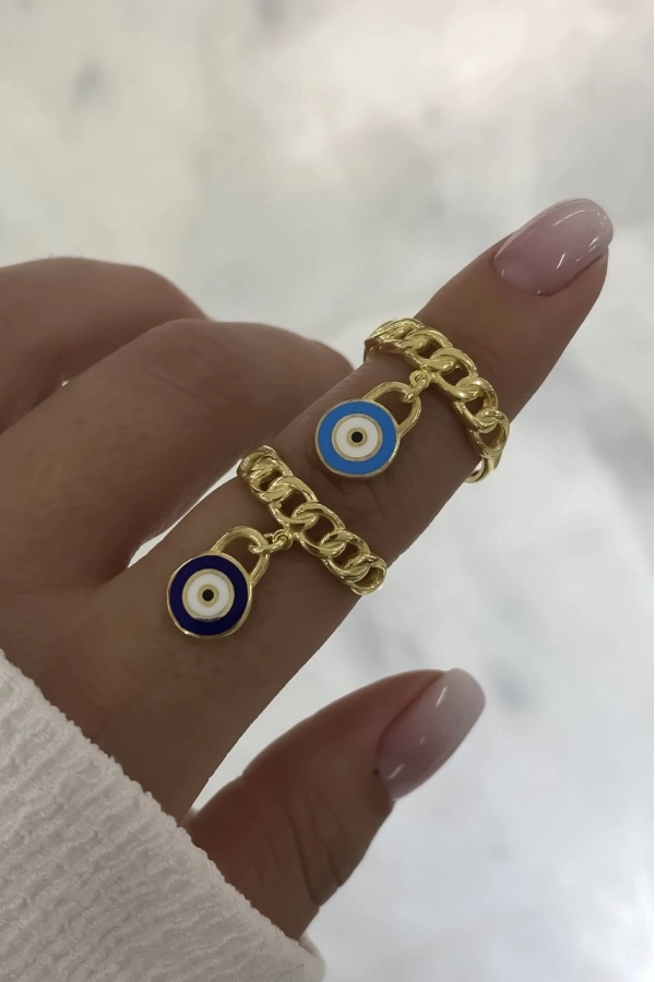 Sallantılı Mineli Yüzük