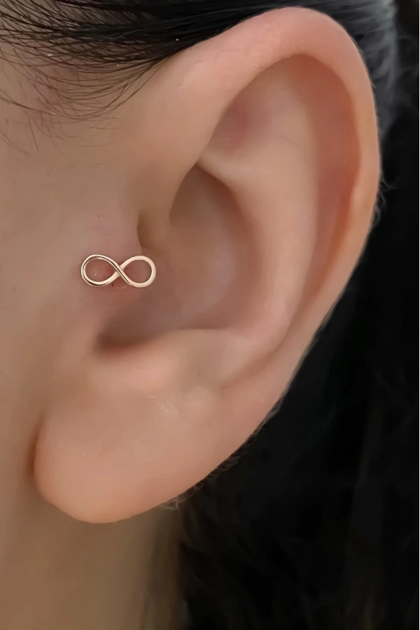 Sonsuzluk Tragus Küpe