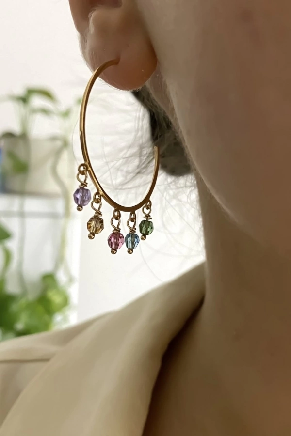 Swarovski Halka Shakira Küpe