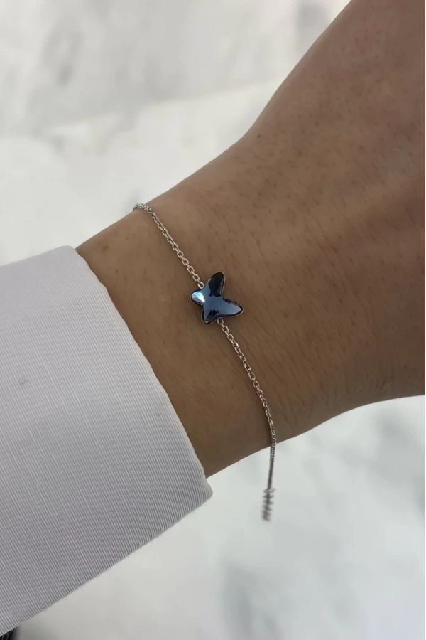 Swarovski Mavi Basic Kelebek