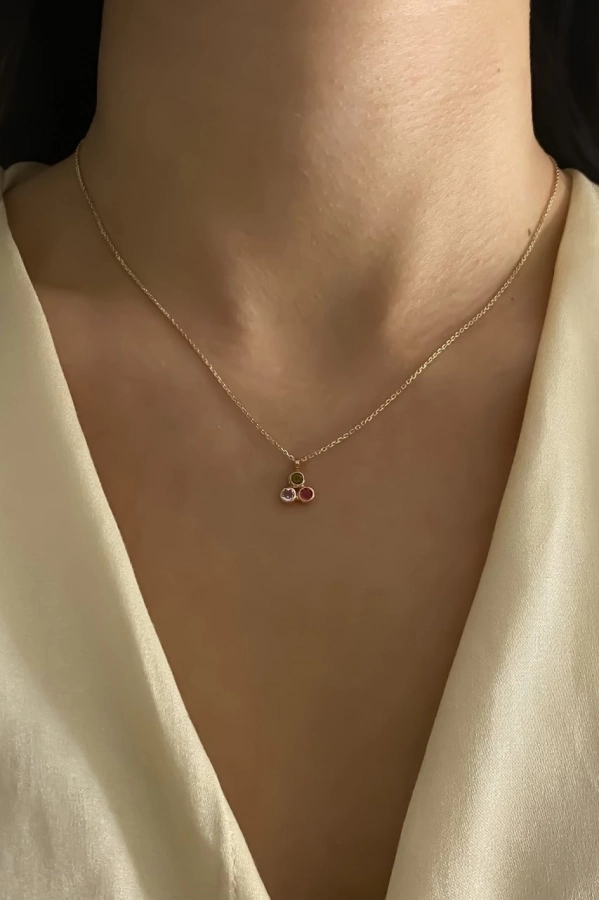 Swarovski Üçtaş Basic Kolye