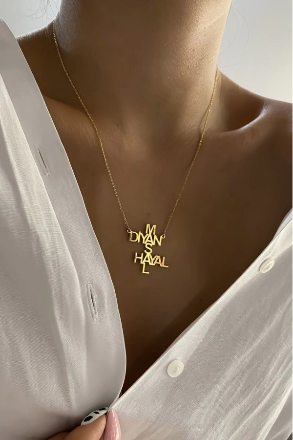 Tasarım İsim Kolye