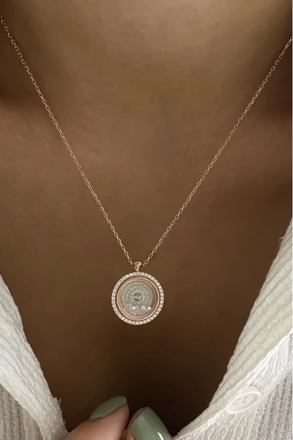 Taşlı Esma-ül Hüsna Kolye