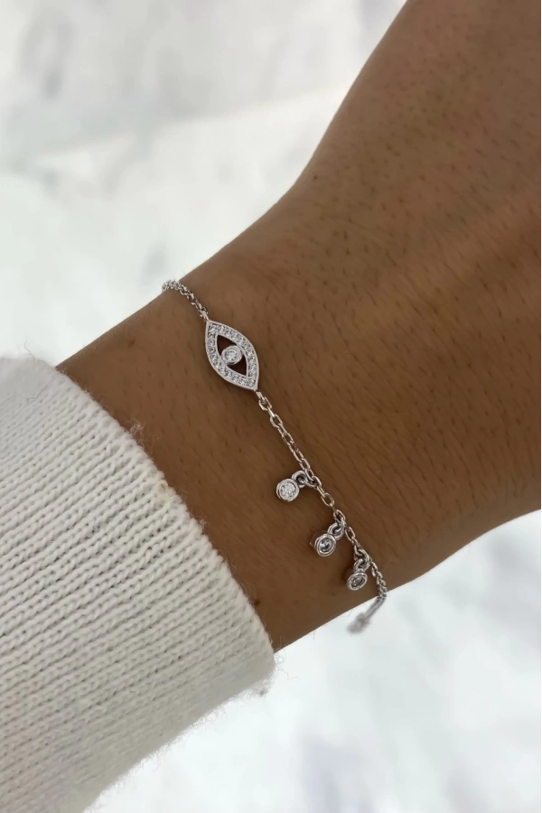 Taşlı Göz Bileklik