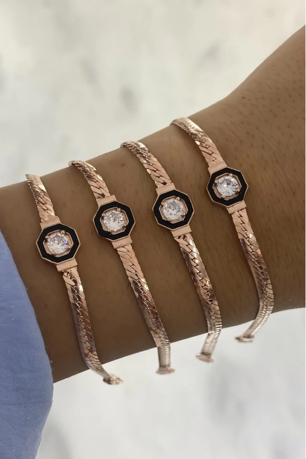 Taşlı Mineli Bileklik