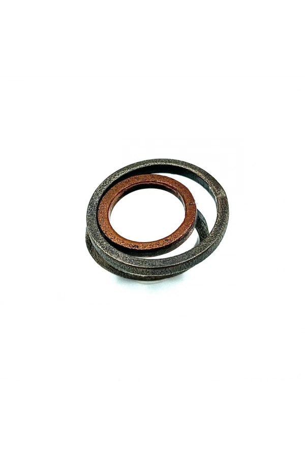 Taşsız el işi yüzük