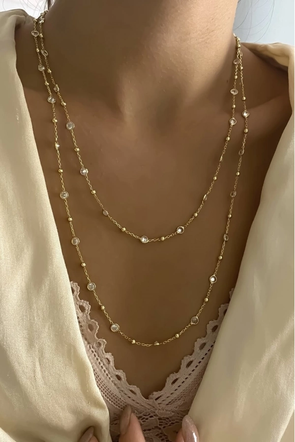 Toplu Tiffany Kolye 110 CM