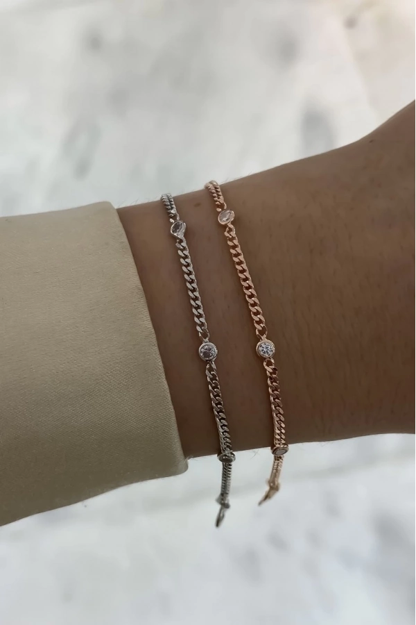 Trend Tek Taş Bileklik