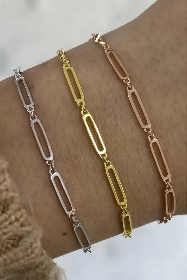 Trend Zincir Bileklik