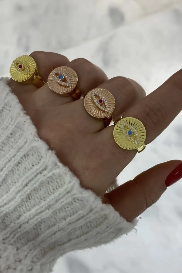 Vintage Göz Yüzük