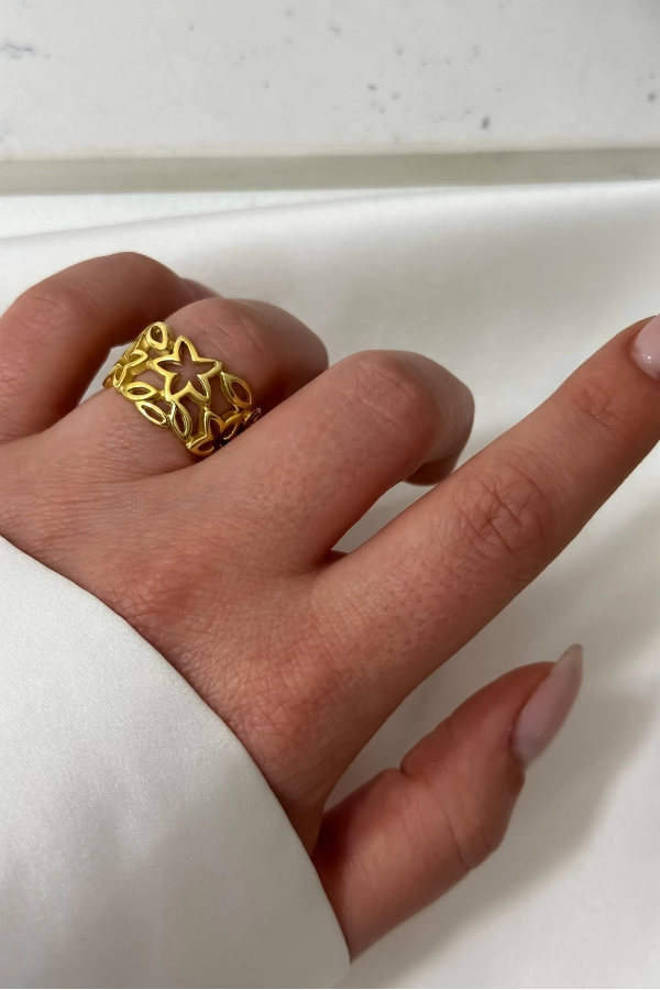 Yaşam Çiçeği Yüzük