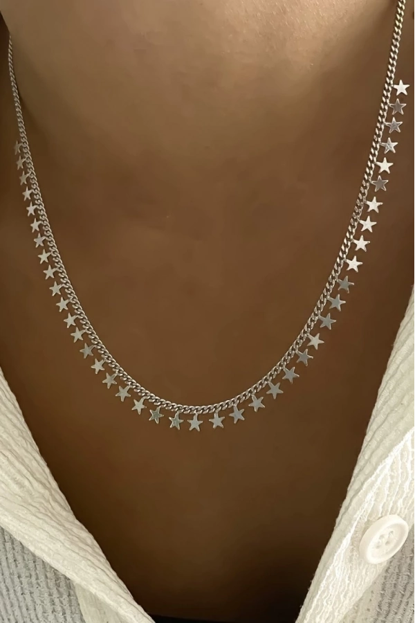 Pullu Yıldız kolye