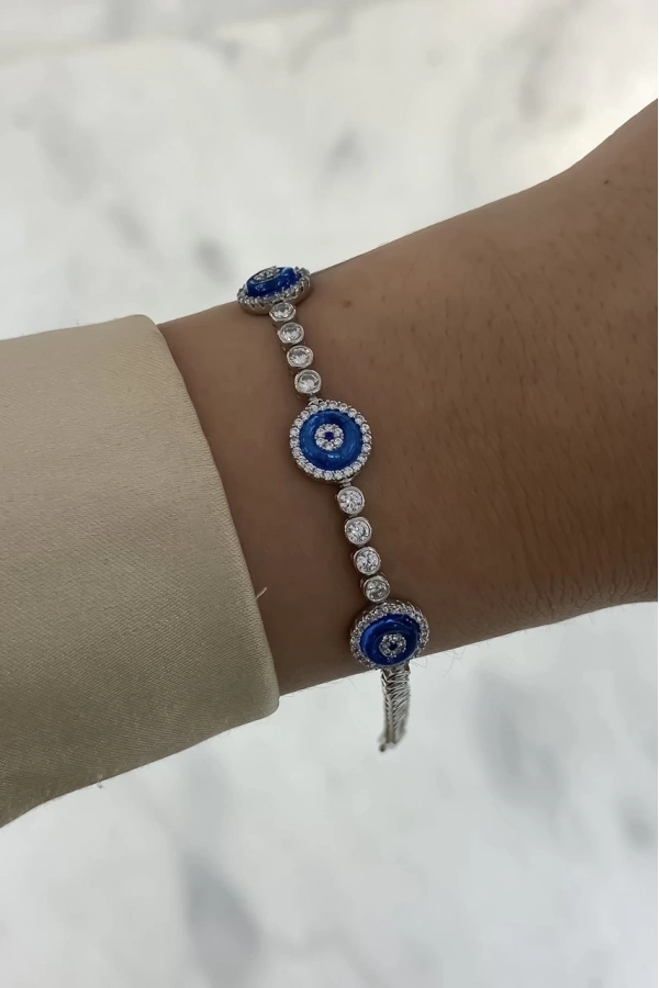 Yuvarlak Form Üçlü Camgöz