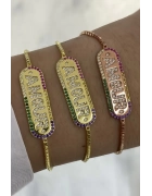 Amour Yazılı Bileklik