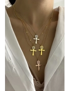 Ankh Yaşam Çiçeği Kolye