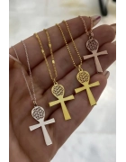 Ankh Yaşam Çiçeği Kolye