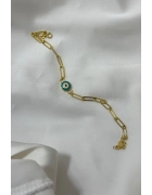 Ataç Zincirli Mineli Bileklik