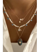 Ay Taşı Balık Kolye