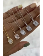 Baget Taşlı Kolyeler