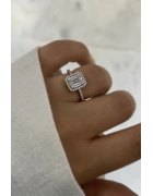 Baget Taşlı Tektaş Yüzük