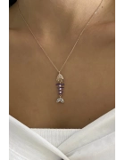 Balık Kılçıklı Kolye