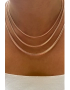 Balık Sırtı yassı Kolye