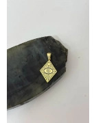 Büyük Boy Mineli Tılsım Kolye