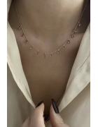 Damla Taş Detaylı Kolye