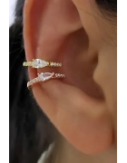 Damla Taşlı Earcuff Küpe
