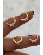 Damla Taşlı Earcuff Küpe