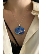 Denizkızı Detaylı Okyanus Sedefi Kolye