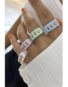 Detaylı Mineli Yüzük