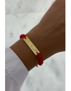 Dikdörtgen İsim Bileklik