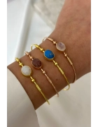 Doğal Taş Kelepçe Bilezik