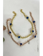 Dört Göz Boncuklu Bileklik