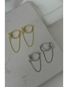 Düğüm Halka Küpe