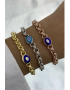 Elips Mineli Göz Bileklik