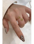 Figürlü Harf Yüzük