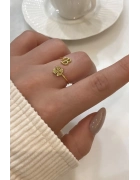 Figürlü Harf Yüzük