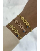 Gurmet Zincirli Pul Temalı Bileklik