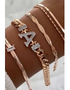 Harfli Gurmet Bileklik