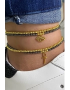 Hematit Taşlı Halhal