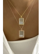 İçi Taşlı Esma-Ül Hüsna Kolye