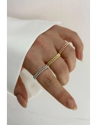 İki Sıra Top Yüzük