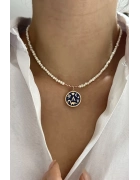 İncili Harfli Şans Kolyesi