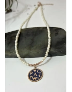 İncili Harfli Şans Kolyesi