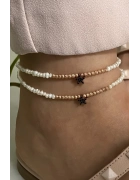 İncili Yıldız Detaylı Halhal