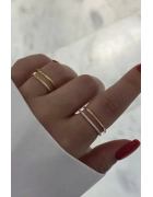 İtalyan Kare Yüzük