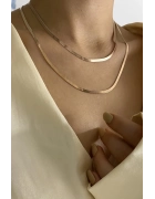 İtalyan Yassı Kolye